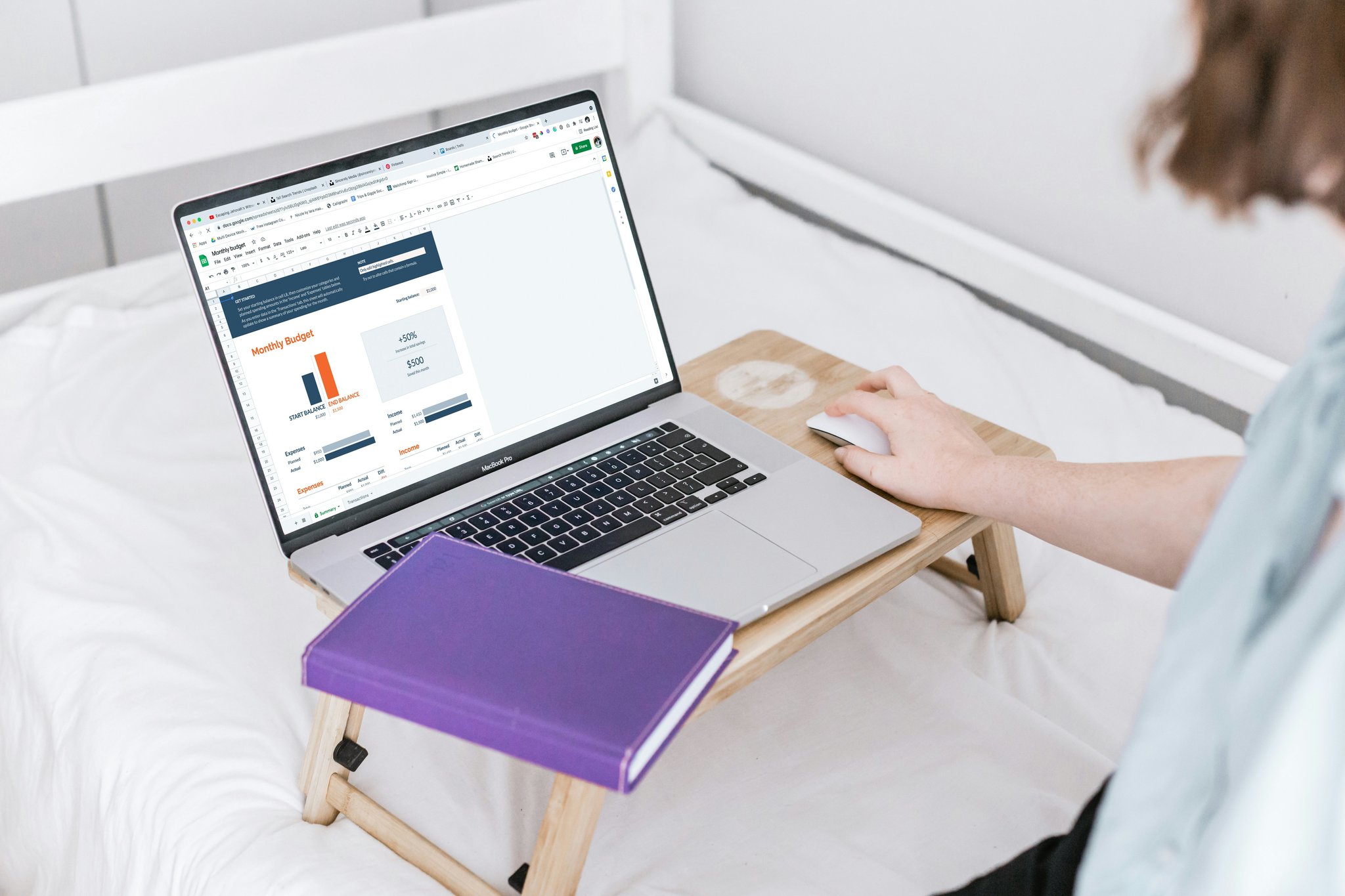Comparison chart showing popular expense tracking tools